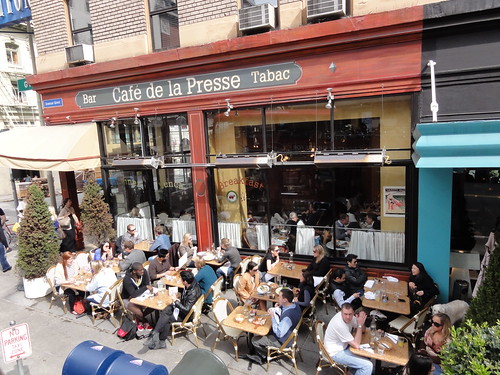 Nice Parisian-style cafe close to Union Square
