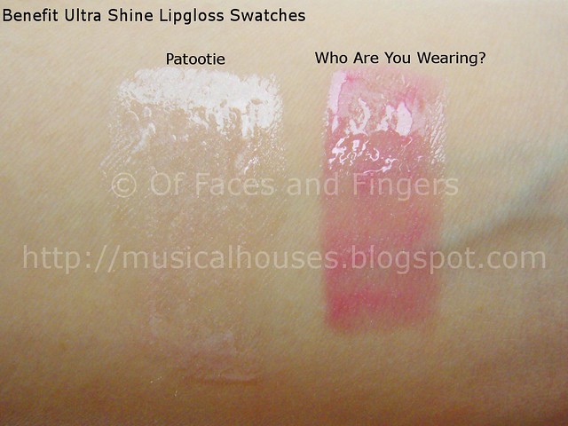 benefit ultra shine lipgloss swatch