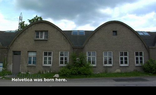 Screencap of Documentary "Helvetica"