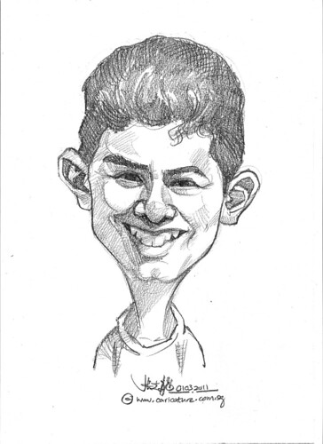 caricature in pencil - 3