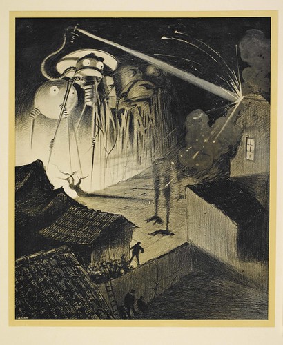 The Martians from H G Wells’s The War of the Worlds