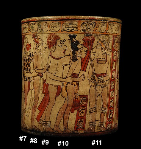 Mayan War Vase – Battle Scene (Side C)