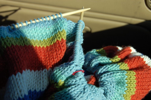 baby blanket still knitting
