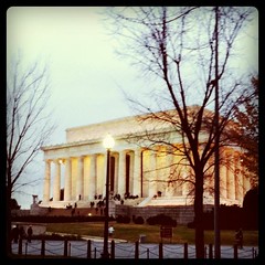 The Lincoln Memorial in Washington, DC. by ObieVIP