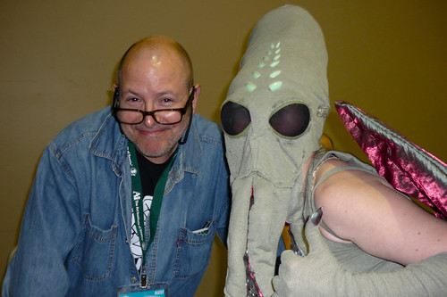 Emerald City ComiCon - Lady Cthulhu meets Mike Mignola