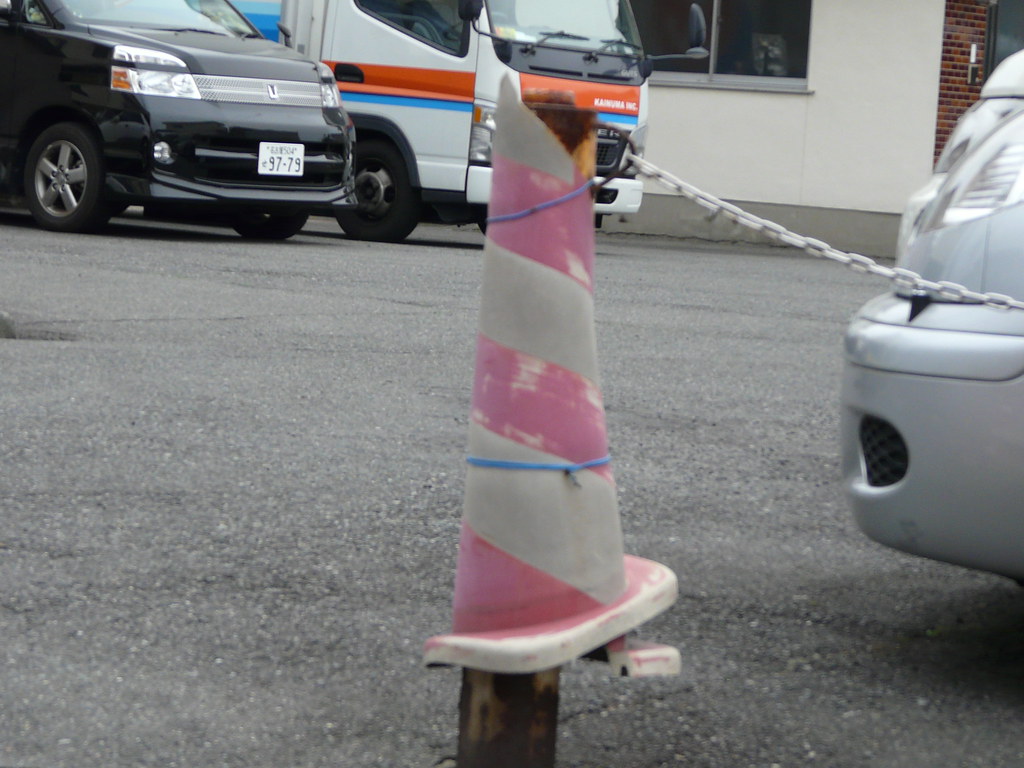 Parking Fix in Cone and Wire