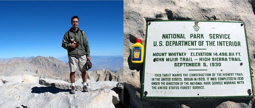 Summit of Mount Whitney