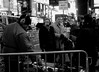 Media getting ready for New Years Eve celebrations in Times Square