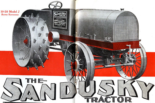 1918 Sandusky Tractor by dok1