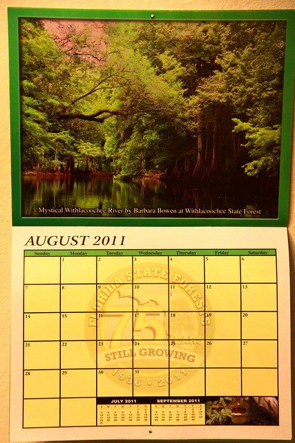 Calendar Mystical Withlacoochee River