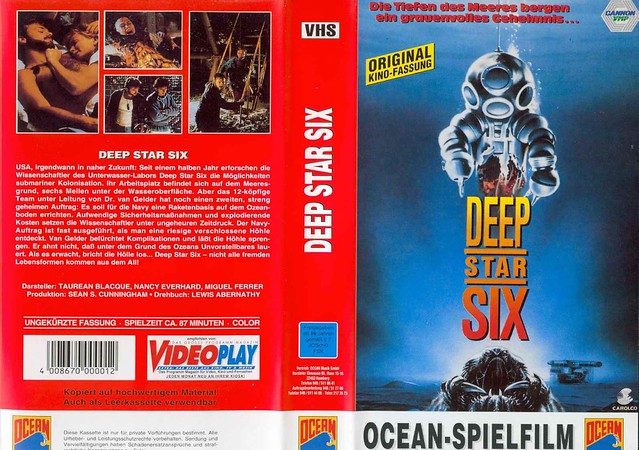 Deep Star Six (VHS Box Art)