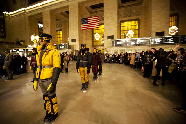 Moncler @ Grand Central Station, New York Fashion Week 2011
