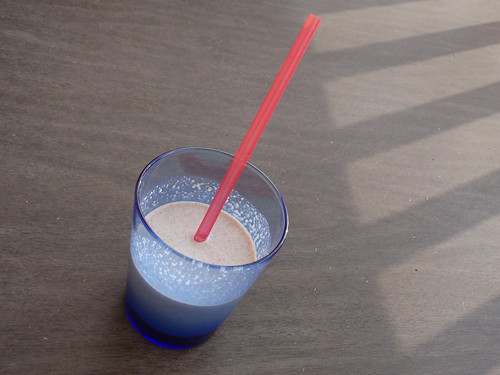 Shake with Red Straw