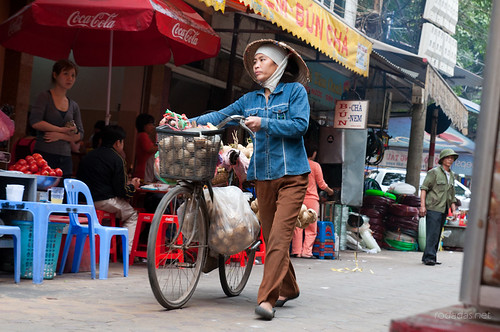 Por las calles de Hanoi