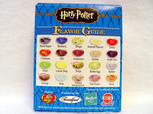 harry potter jelly beans flavors. In the Harry Potter series,