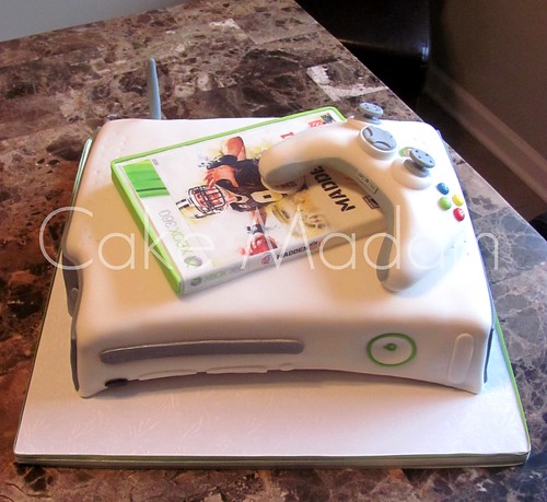 Xbox cake I made this for my man's birthday this year