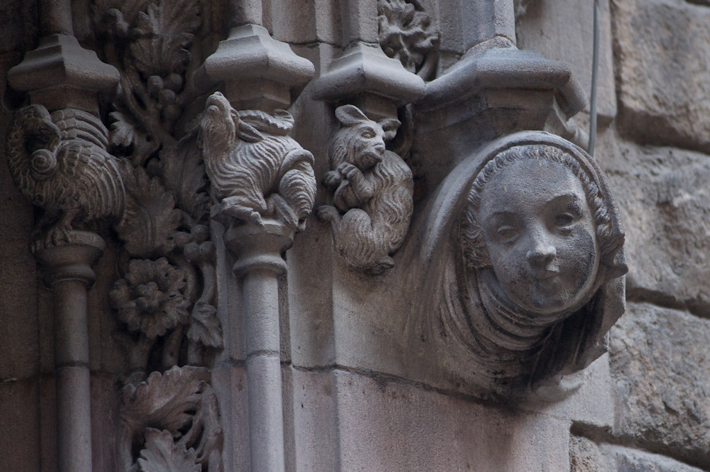 Ornamentation in Barri Gotic