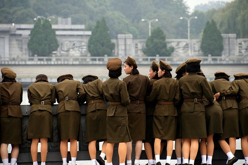 north korean girls. North Korean girls