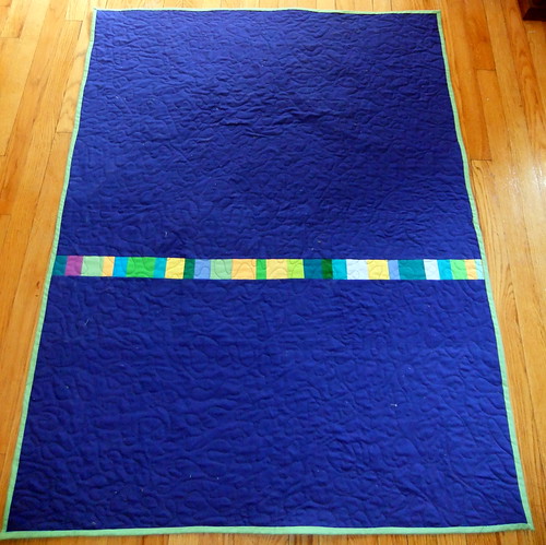 back of deep breath quilt