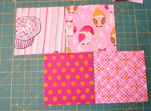 Altered Four Square Quilt Block Tutorial: Positioning of Both Pairs