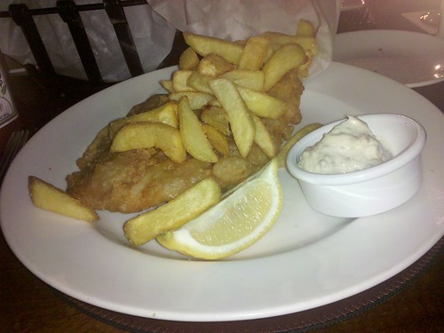 fish and chips, Raglan Road