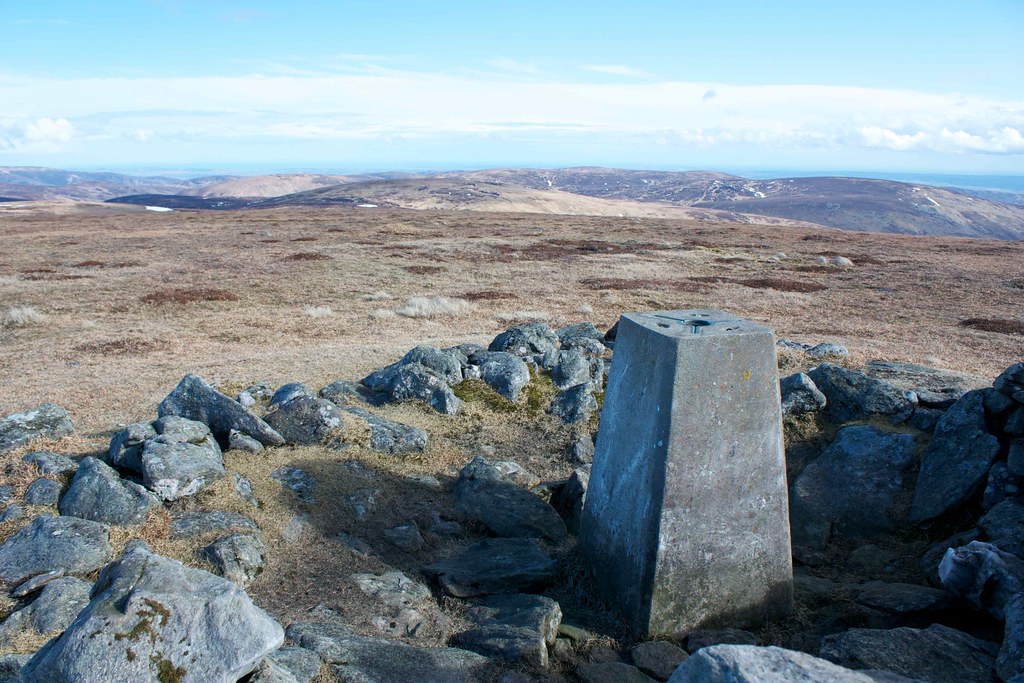 Trig point on The Goet