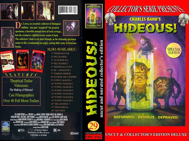 HIDEOUS (VHS Box Art)