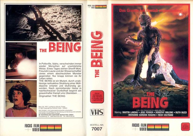 The Being (VHS Box Art)
