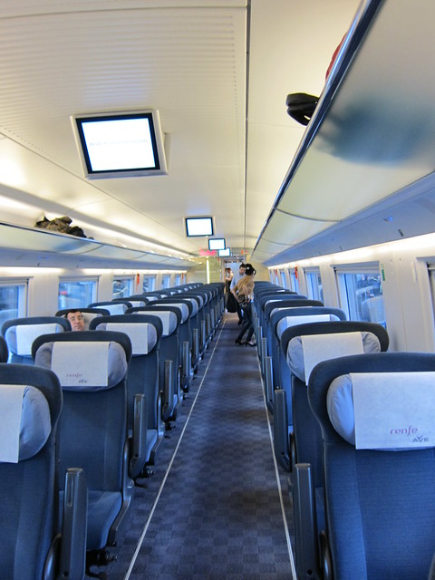 1st Class Train Travel from Madrid to Barcelona