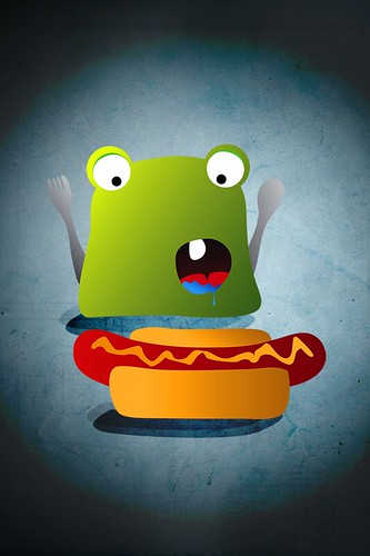 Smuggy Eating Iphone wallpaper 960x640