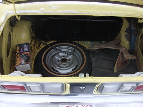 1973 Mazda 808 Coupe trunk