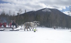 Sledding at Snow Mountain Ranch