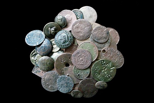 Numisamtic items found in Thames River
