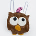 Handmade Owly Christmas ornament by Dinkia • <a style="font-size:0.8em;" href="//www.flickr.com/photos/25943734@N06/5504833725/" target="_blank">View on Flickr</a>
