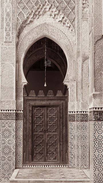 Doorway, Bou Inania Madrasa, Fez, Morocco, 2007