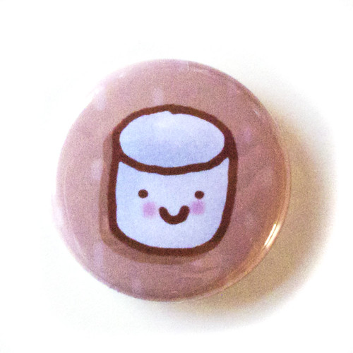 S'Mores Marshmallow - Button 01.27.11