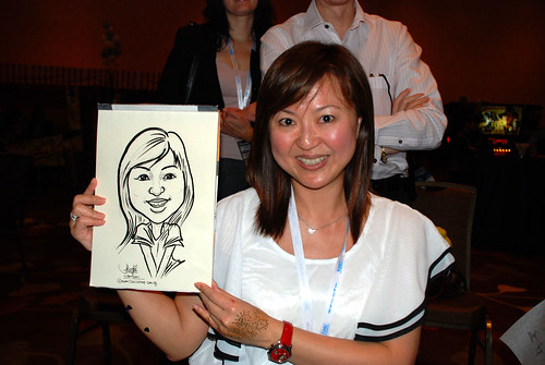 Caricature live sketching for EMC APJ Salers Kick Off 2011 - 22