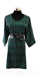 Geometric print tunic dress