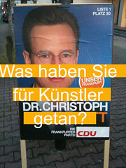 Christoph Schmitt Kandidat der CDU Plakat
