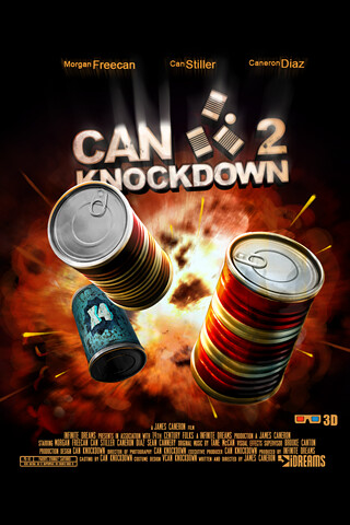 High resolution wallpaper for iPhone 3G with Can Knockdown 2 graphic.