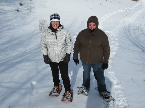 Snowshoeing In The Sunshine