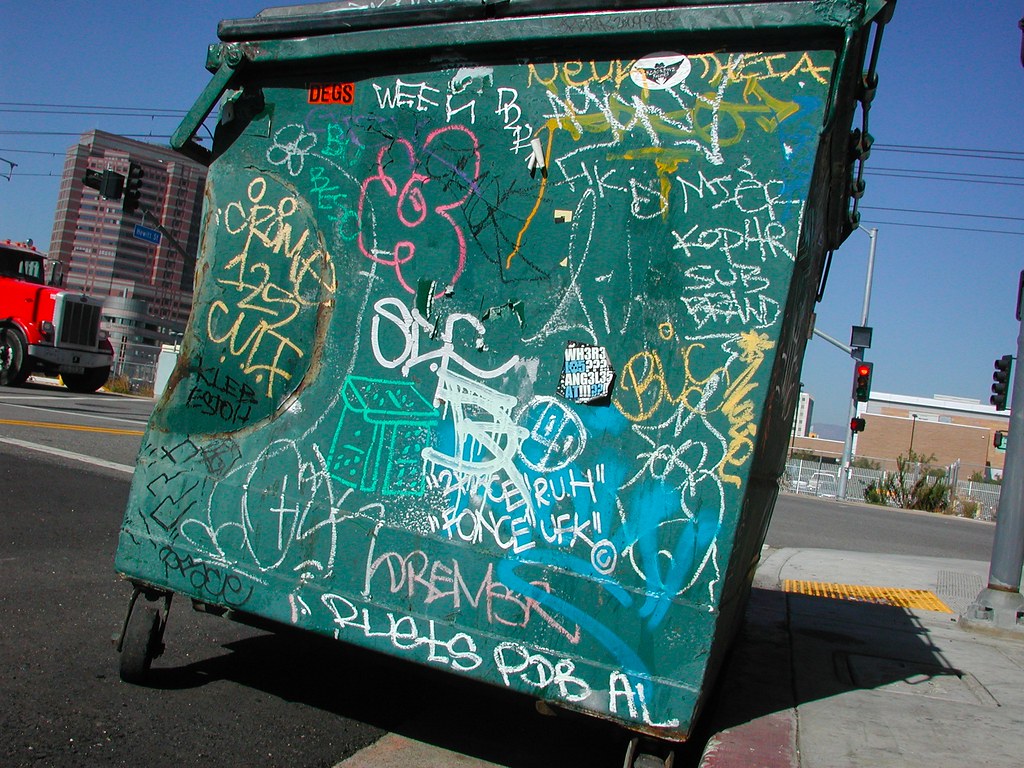 Street Art, LA, Los Angeles, Graffiti, Crush