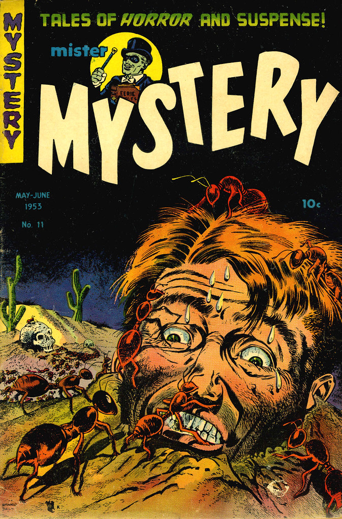 Mister Mystery #11 Bernard Baily Cover (Aragon Magazines, Inc., 1953) 