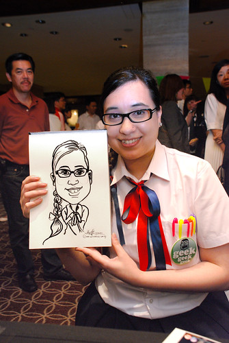 Caricature live sketching for Swire Pacific Offshore & The China Navigation Company Pte Ltd Annual D&D - 2