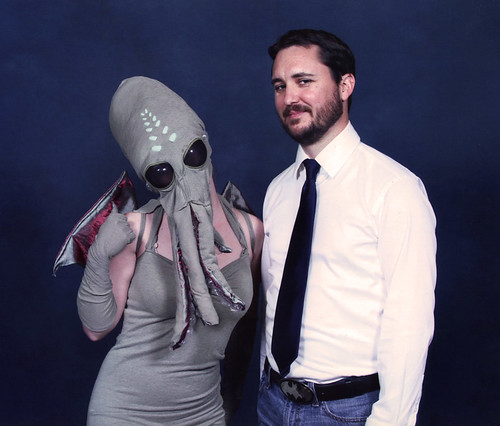 Emerald City ComiCon - Lady Cthulhu meets Wil Wheaton