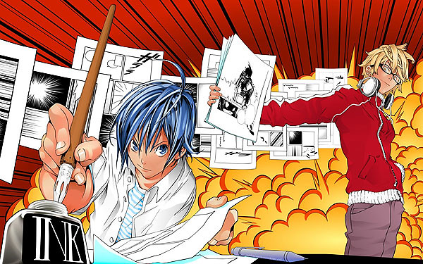The two main characters in Bakuman
