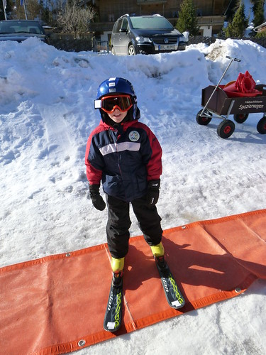 Colin's ski lessons