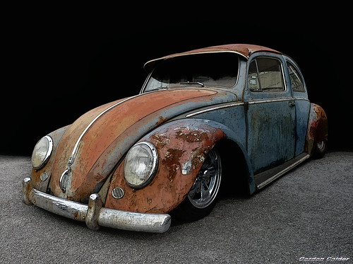 VW Beetle Rusty Rat Low Rider Flickr Photo Sharing