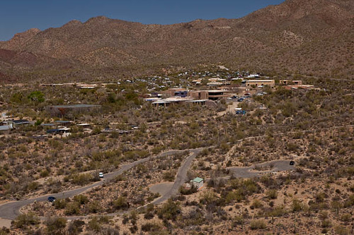 View of Arizona Sonora Desert Museum from Brown Mountain