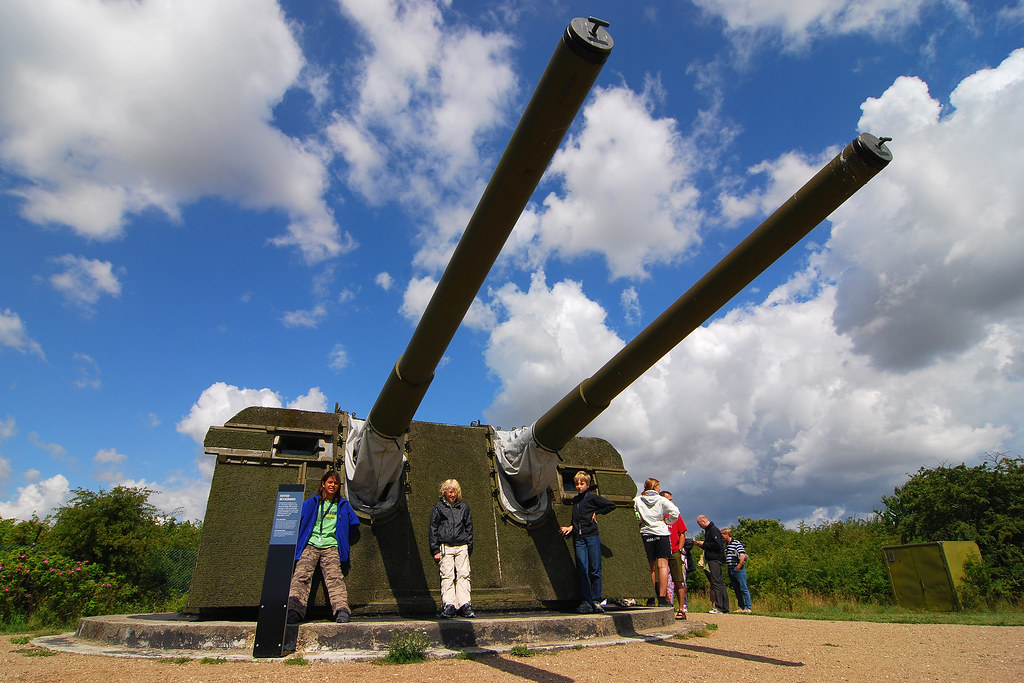 Main armament - the Stevns Fort